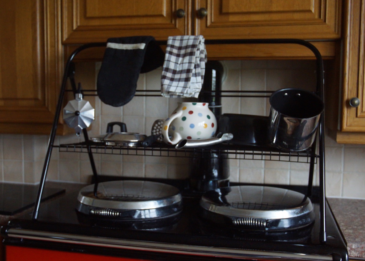 Drying Stand in black, view 3
