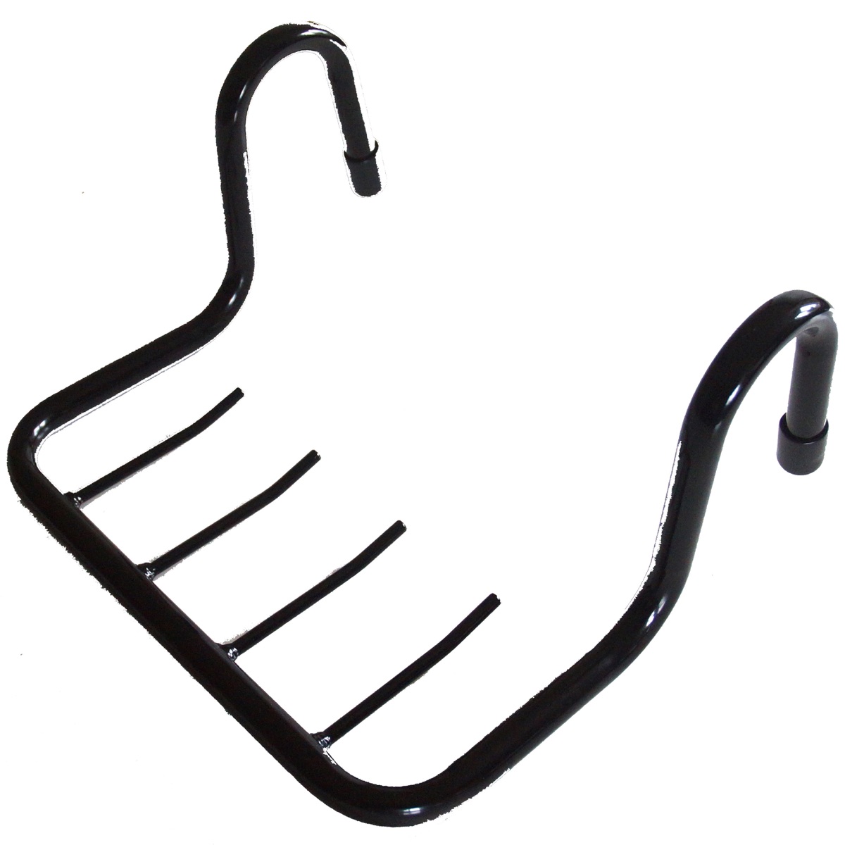 Tea Towel Holder in black, view 4
